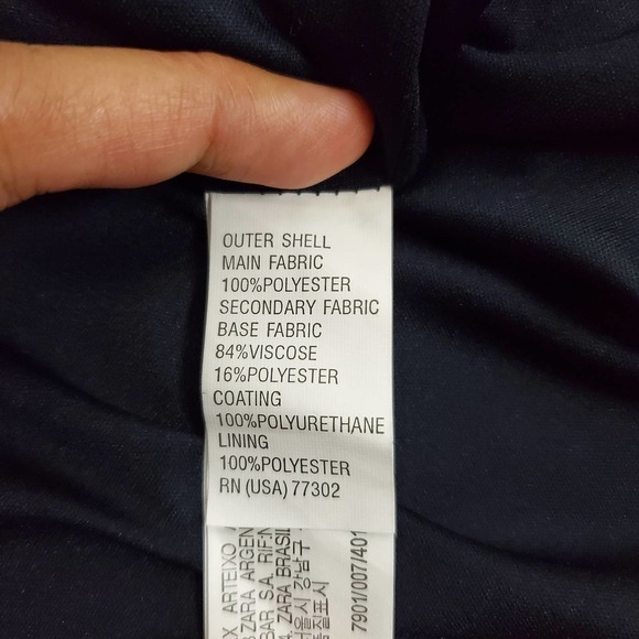 Zara Trafaluc Halter Tie Waist Mini Dress Women’s Size M Minimalist Grunge Chic - Picture 9 of 10